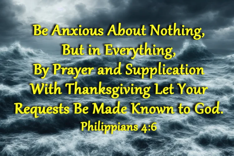 Philippians 4:6